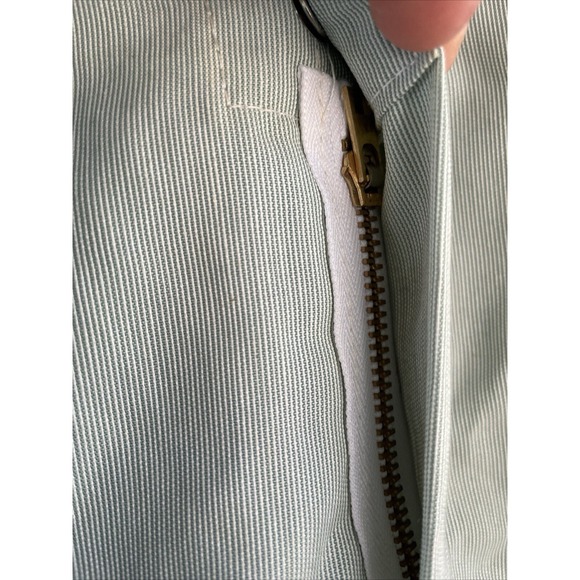 Vintage-USA-NOS w/tag Big Ben by Wrangler Mint Green Pinstripe Coverall Size S - Picture 10 of 13